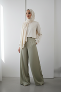 Pantalon porté femme voilée