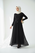 Jupe Longue Noire – mannequin hijab