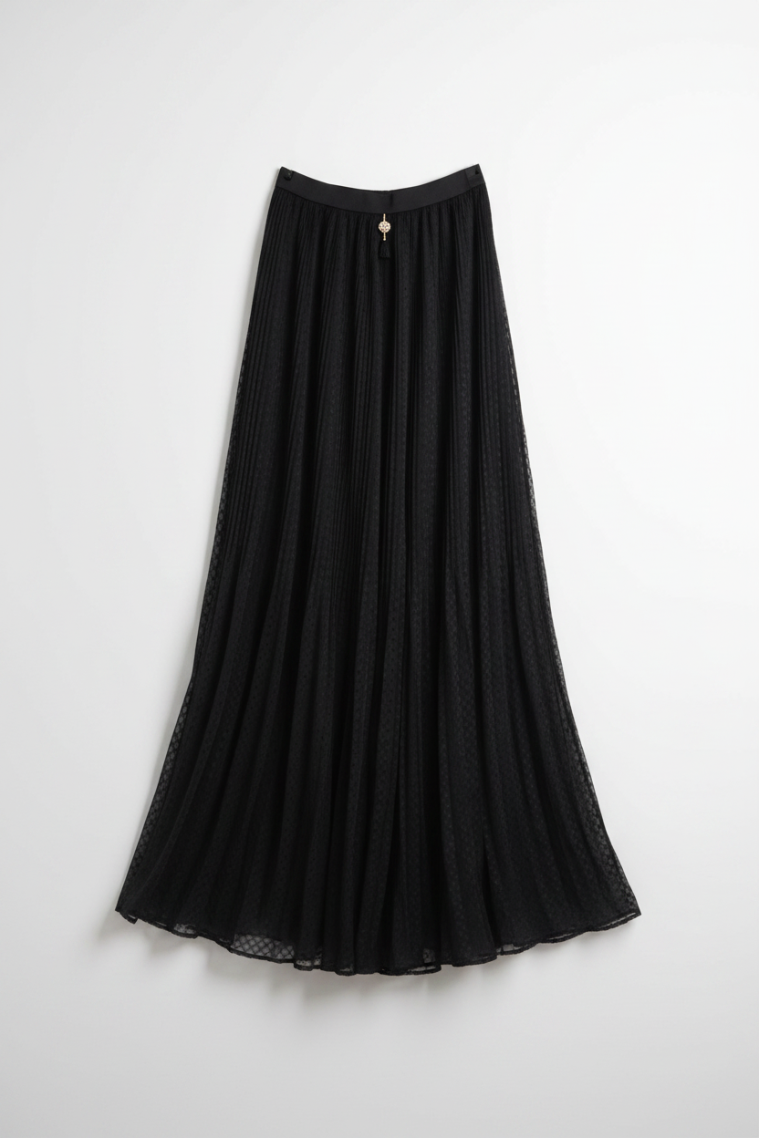 Jupe Longue Noire – photo attractive