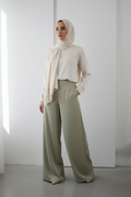 Pantalon porté femme voilée